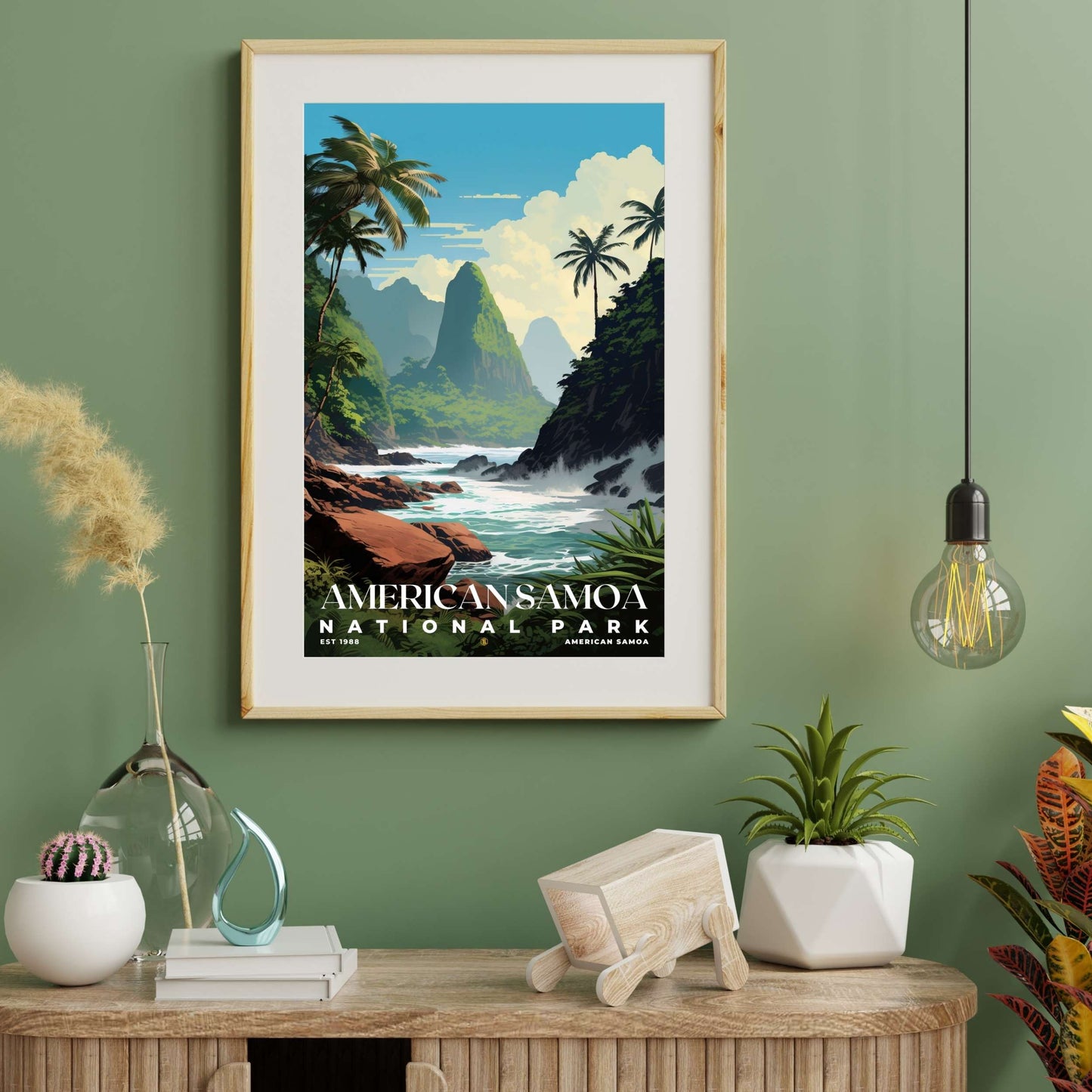 American Samoa National Park Poster | S07