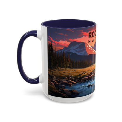 Rocky Mountain National Park Mug | Accent Coffee Mug (11, 15oz)