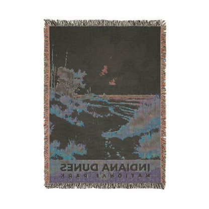 Indiana Dunes National Park Woven Blanket | S08