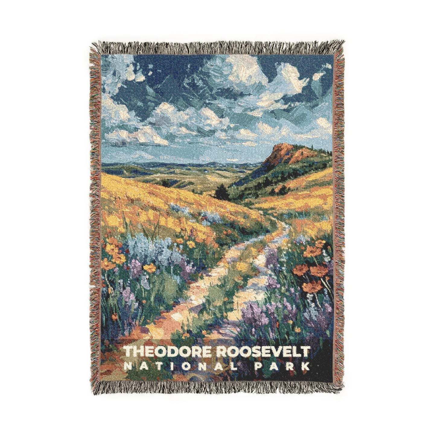 Theodore Roosevelt National Park Woven Blanket | S14