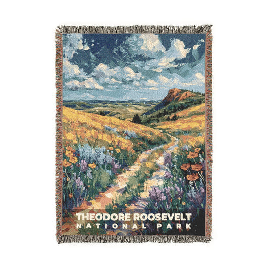 Theodore Roosevelt National Park Woven Blanket | S14