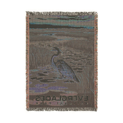 Everglades National Park Woven Blanket | S19