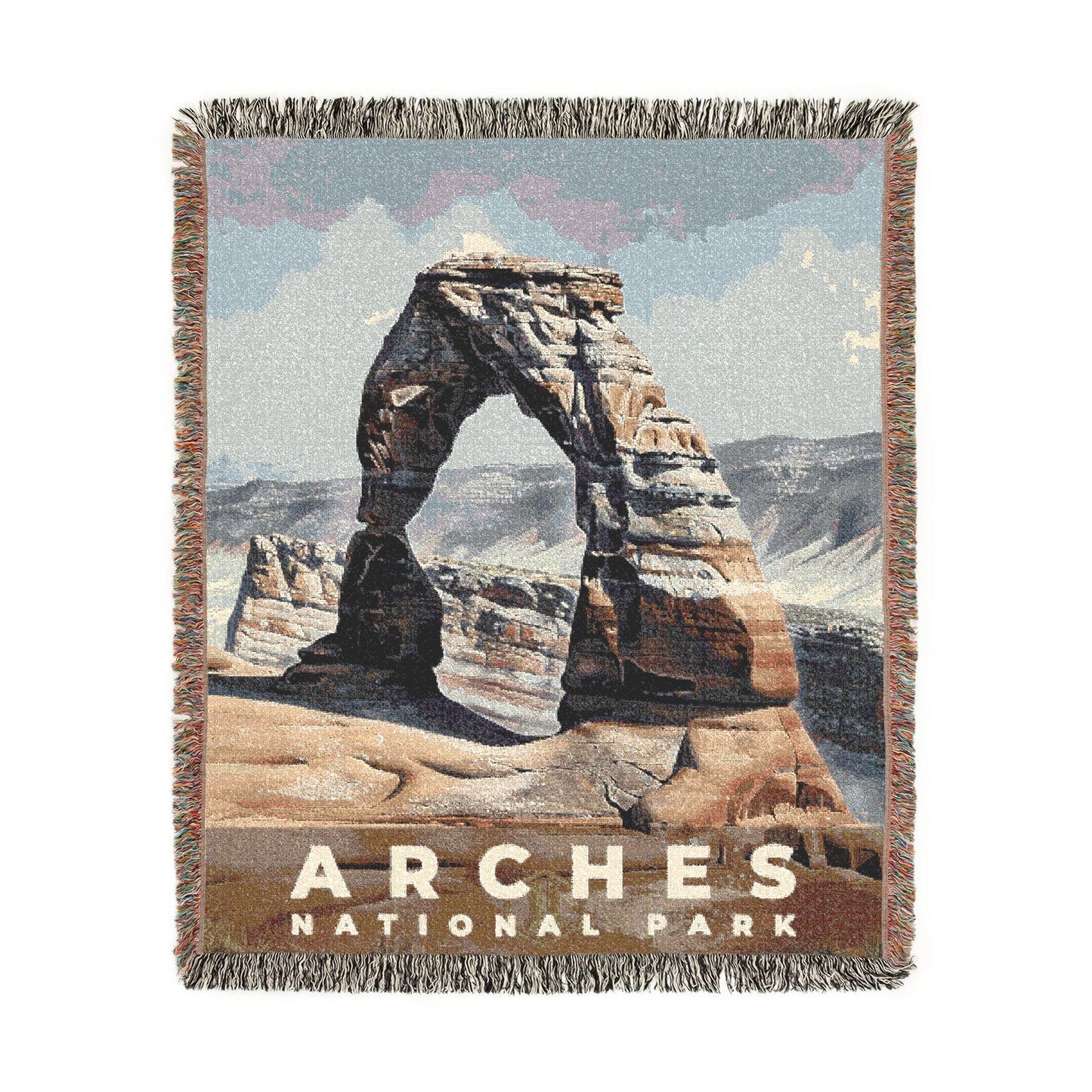 Arches National Park Woven Blanket | S17