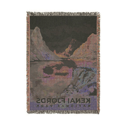 Kenai Fjords National Park Woven Blanket | S08