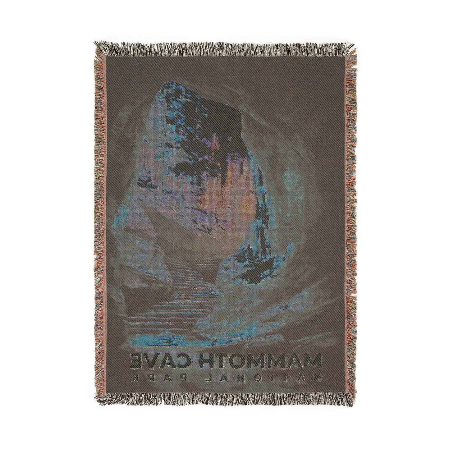Mammoth Cave National Park Woven Blanket | S06