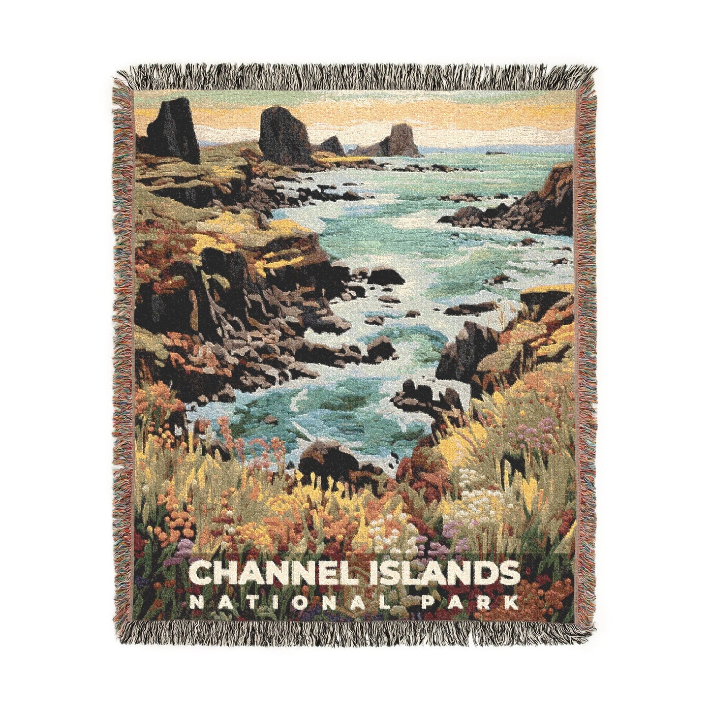 Channel Islands National Park Woven Blanket | S09