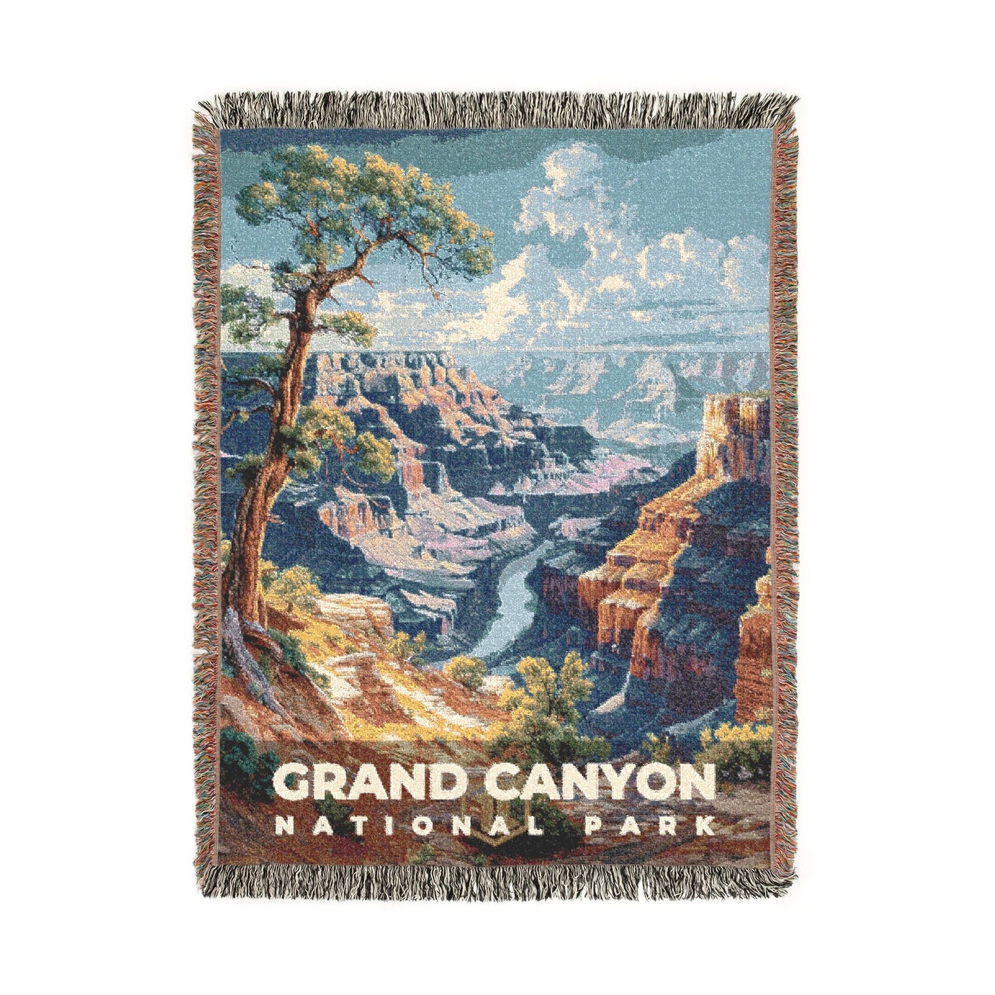 Grand Canyon National Park Woven Blanket | S18