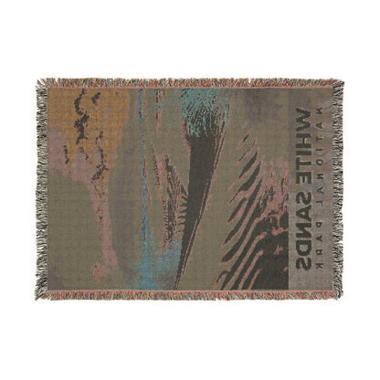 White Sands National Park Woven Blanket | S16