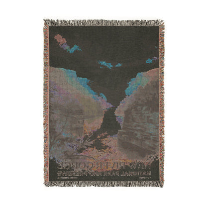 New River Gorge National Park Woven Blanket | S04