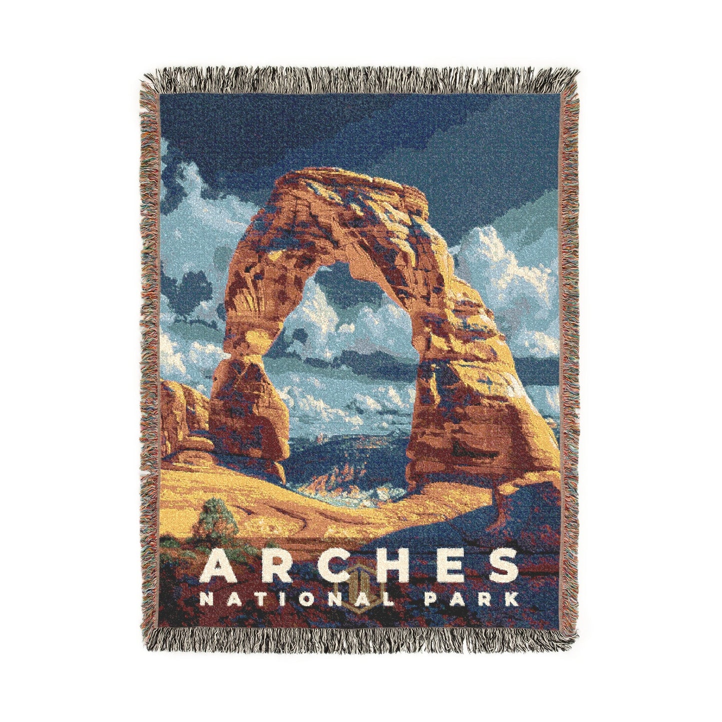 Arches National Park Woven Blanket | S13