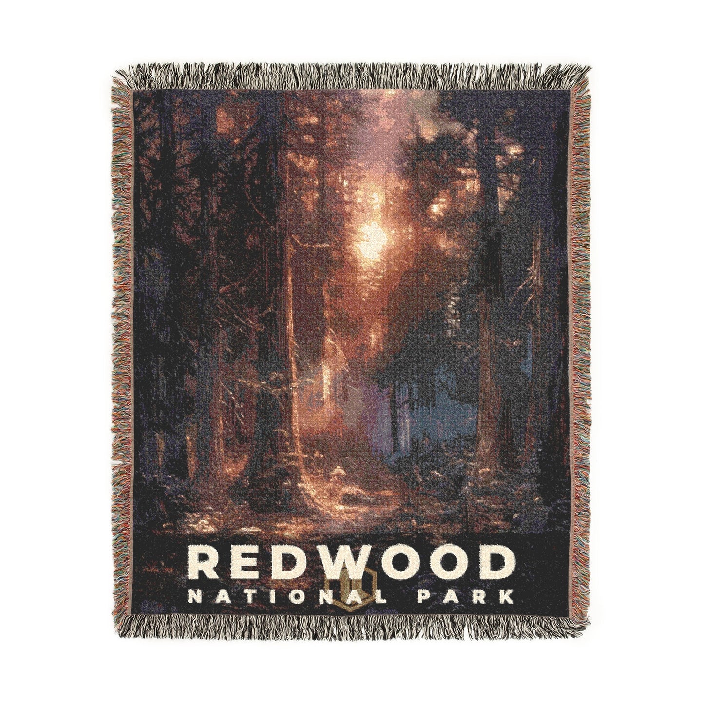 Redwood National Park Woven Blanket | S12