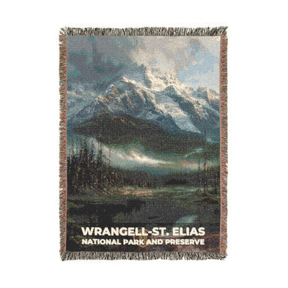 Wrangell-St. Elias National Park Woven Blanket | S12