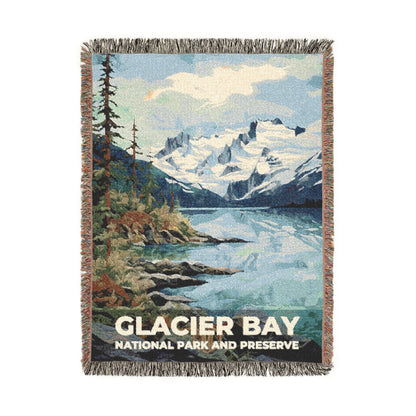 Glacier Bay National Park Woven Blanket | S09