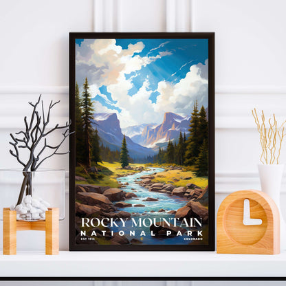Rocky Mountain National Park Poster | S06
