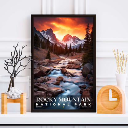 Rocky Mountain National Park Poster | S10