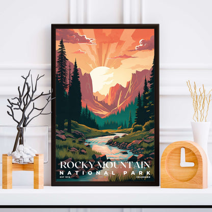 Rocky Mountain National Park Poster | S05