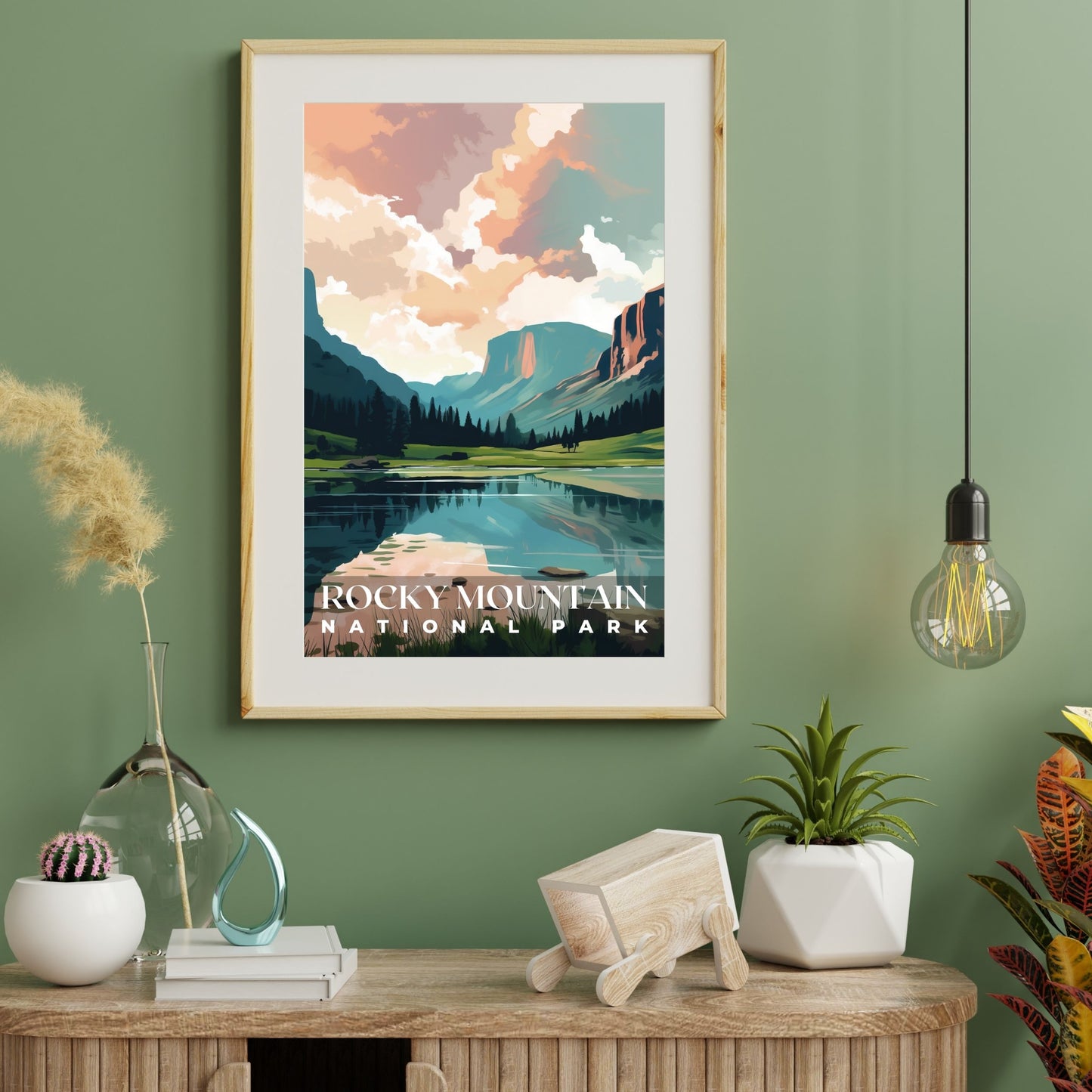 Rocky Mountain National Park Poster | S01