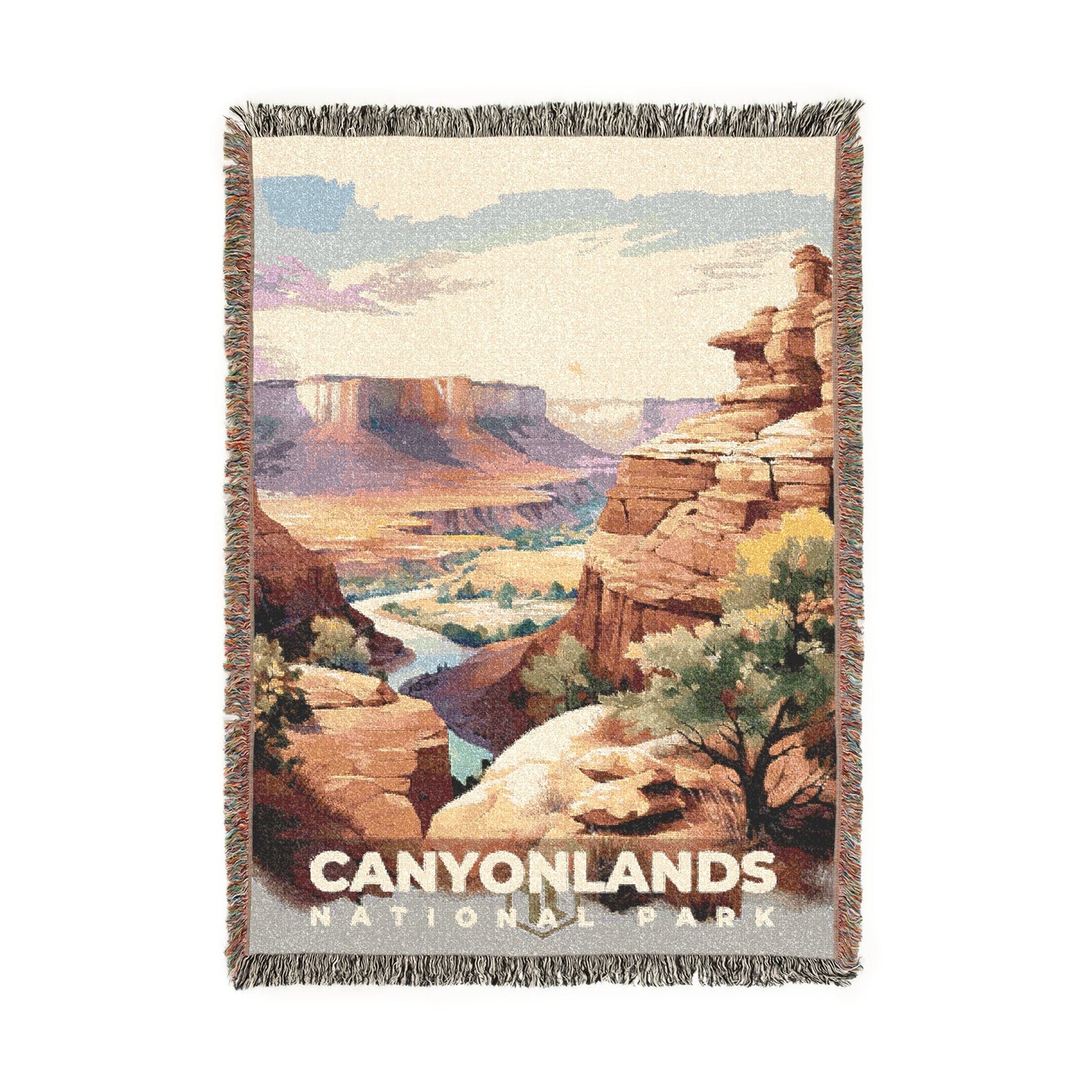 Canyonlands National Park Woven Blanket | S08