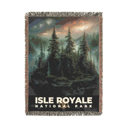 Isle Royale National Park Woven Blanket | S12