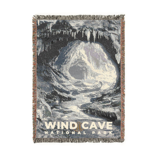 Wind Cave National Park Woven Blanket | S15