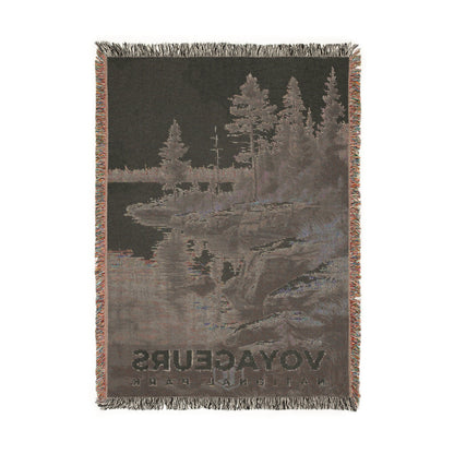 Voyageurs National Park Woven Blanket | S17