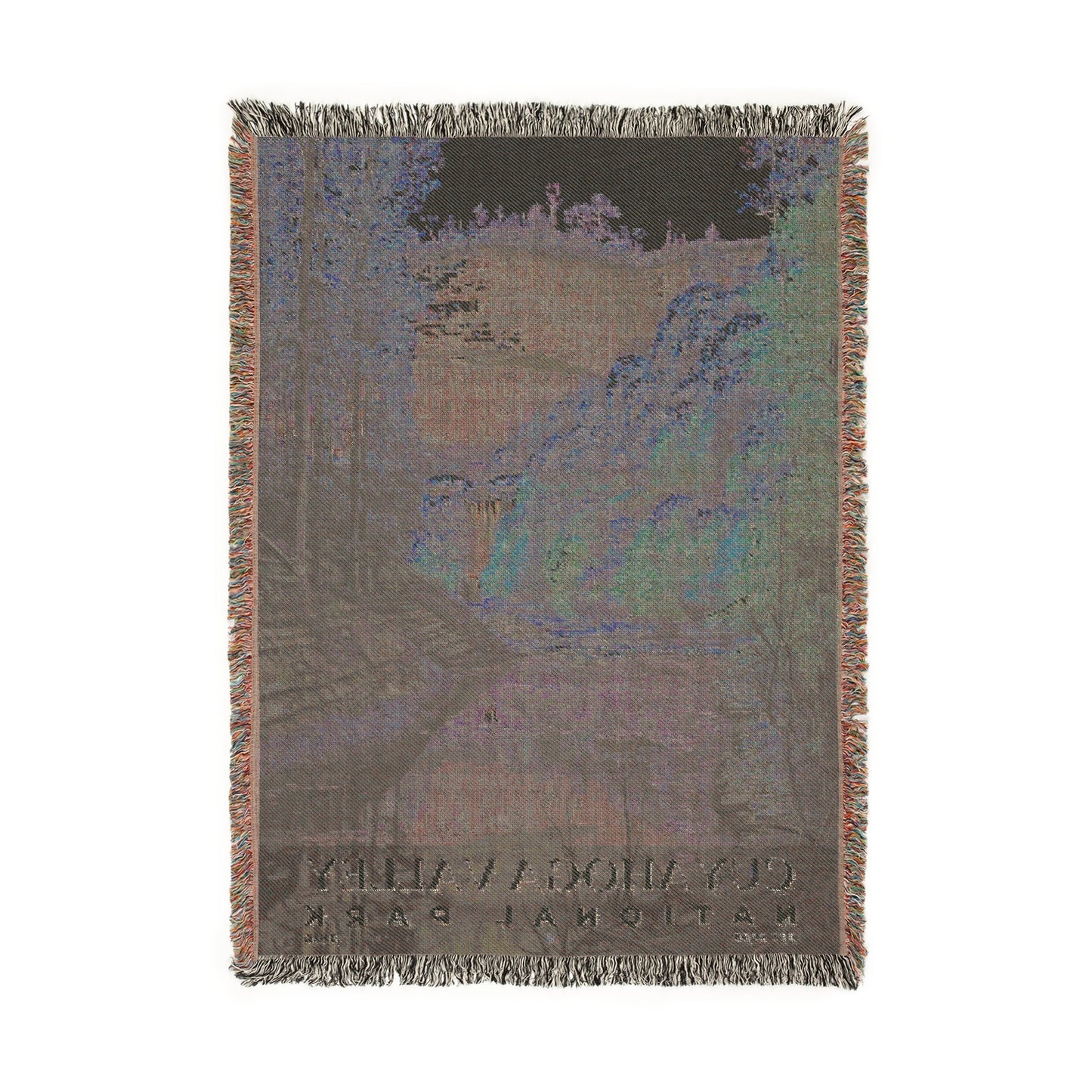 Cuyahoga Valley National Park Woven Blanket | S02