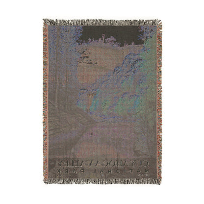 Cuyahoga Valley National Park Woven Blanket | S02