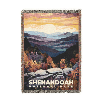 Shenandoah National Park Woven Blanket | S09