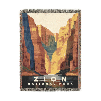 Zion National Park Woven Blanket | S20