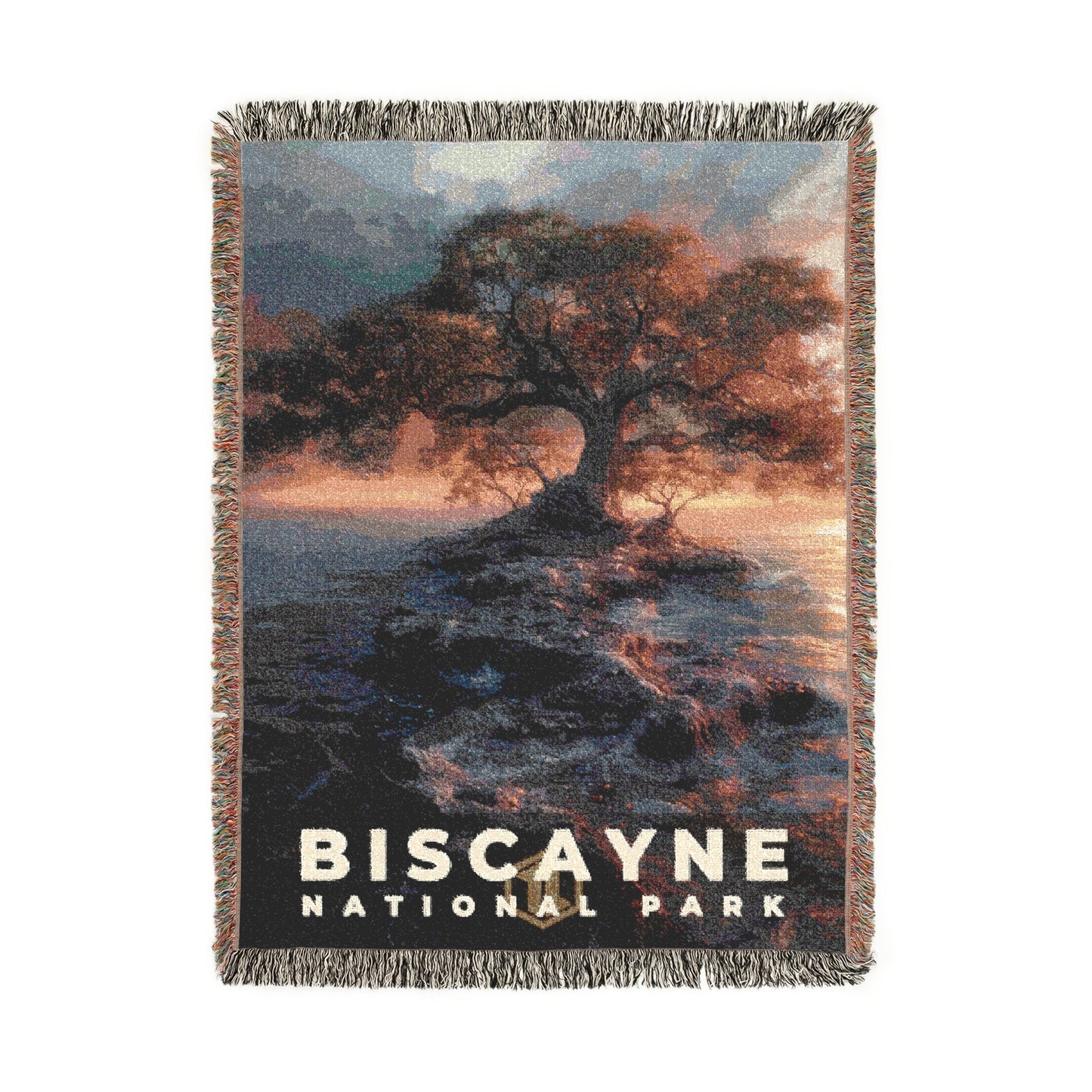 Biscayne National Park Woven Blanket | S12