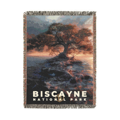 Biscayne National Park Woven Blanket | S12