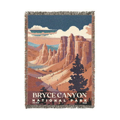 Bryce Canyon National Park Woven Blanket | S05