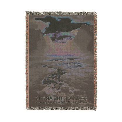 Gates of the Arctic National Park Woven Blanket | S10