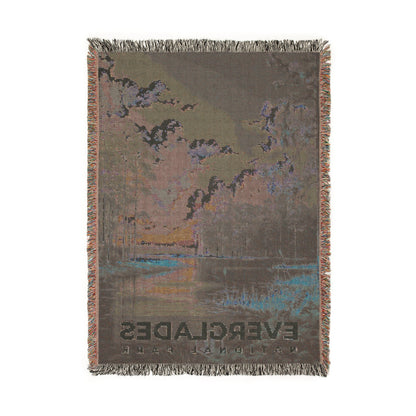 Everglades National Park Woven Blanket | S16