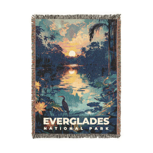 Everglades National Park Woven Blanket | S11