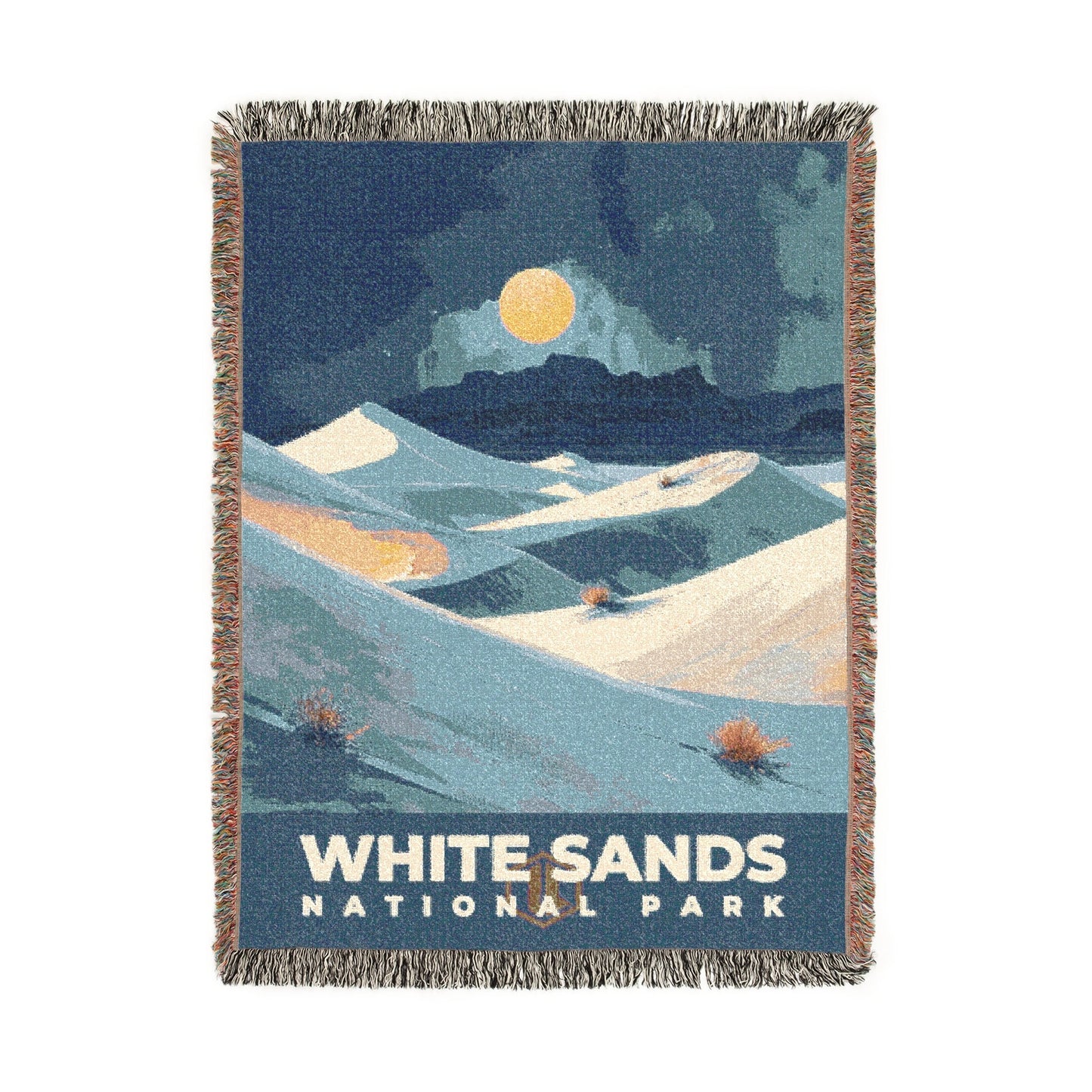 White Sands National Park Woven Blanket | S11