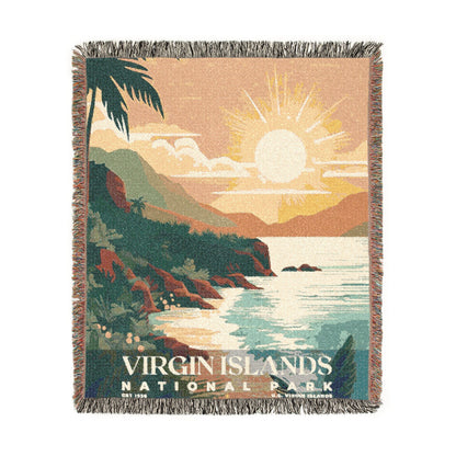 Virgin Islands National Park Woven Blanket | S05
