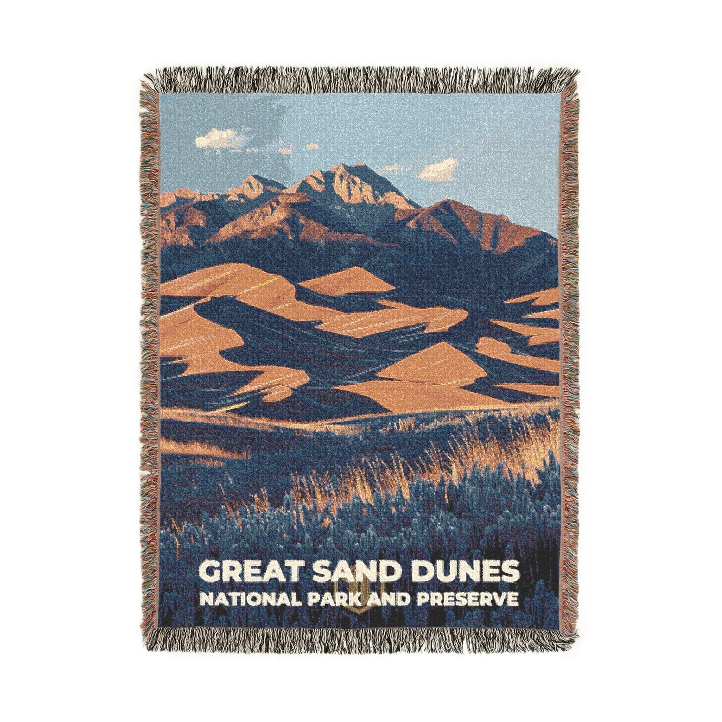 Great Sand Dunes National Park Woven Blanket | S19