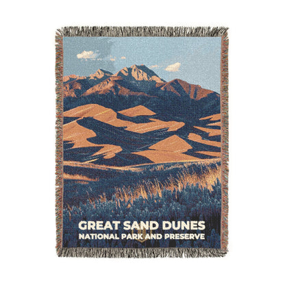 Great Sand Dunes National Park Woven Blanket | S19