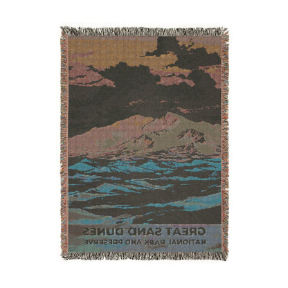 Great Sand Dunes National Park Woven Blanket | S06