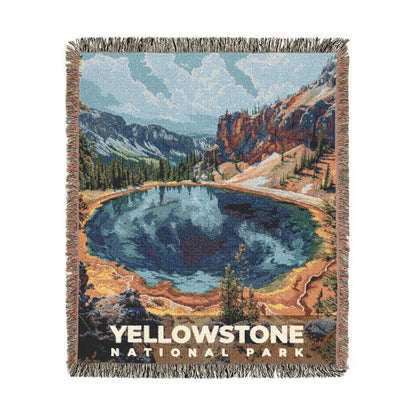 Yellowstone National Park Woven Blanket | S18