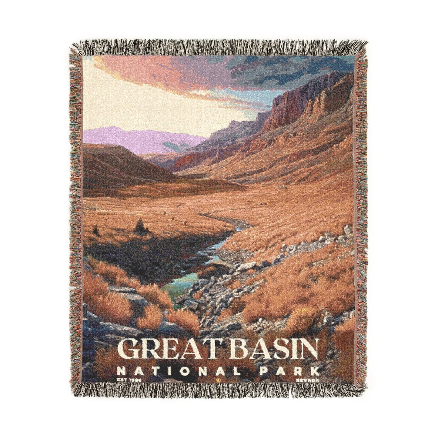 Great Basin National Park Woven Blanket | S02