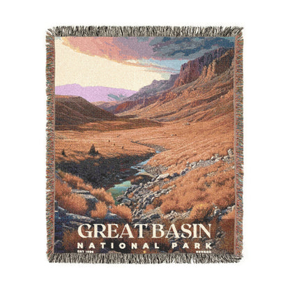 Great Basin National Park Woven Blanket | S02