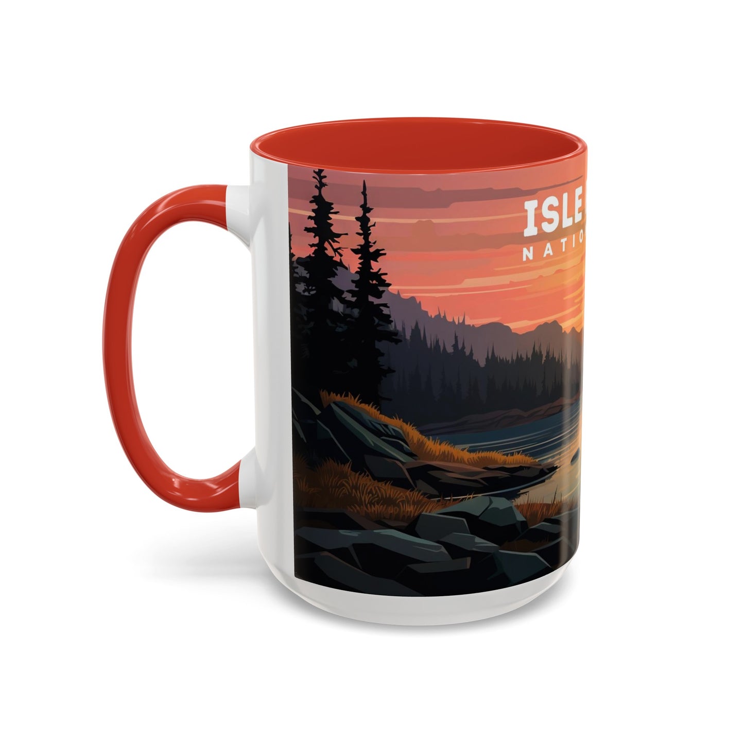 Isle Royale National Park Mug | Accent Coffee Mug (11, 15oz)