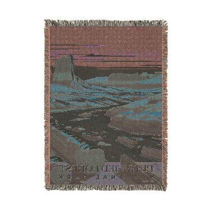 Petrified Forest National Park Woven Blanket | S03
