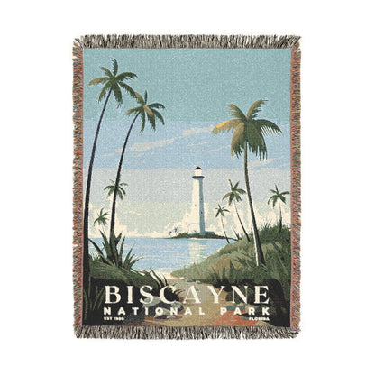 Biscayne National Park Woven Blanket | S03
