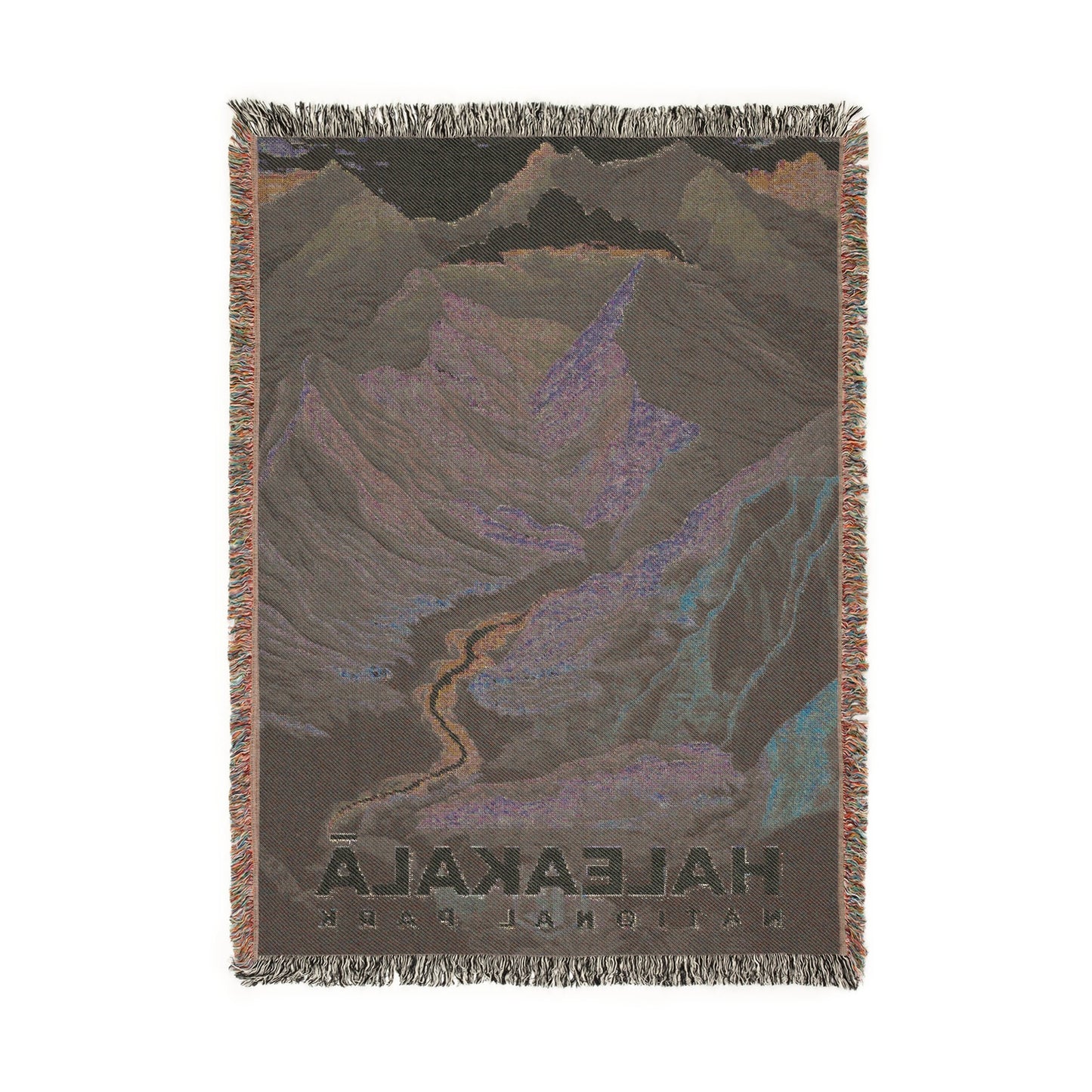 Haleakala National Park Woven Blanket | S09