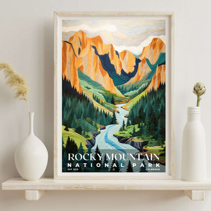 Rocky Mountain National Park Poster | S09