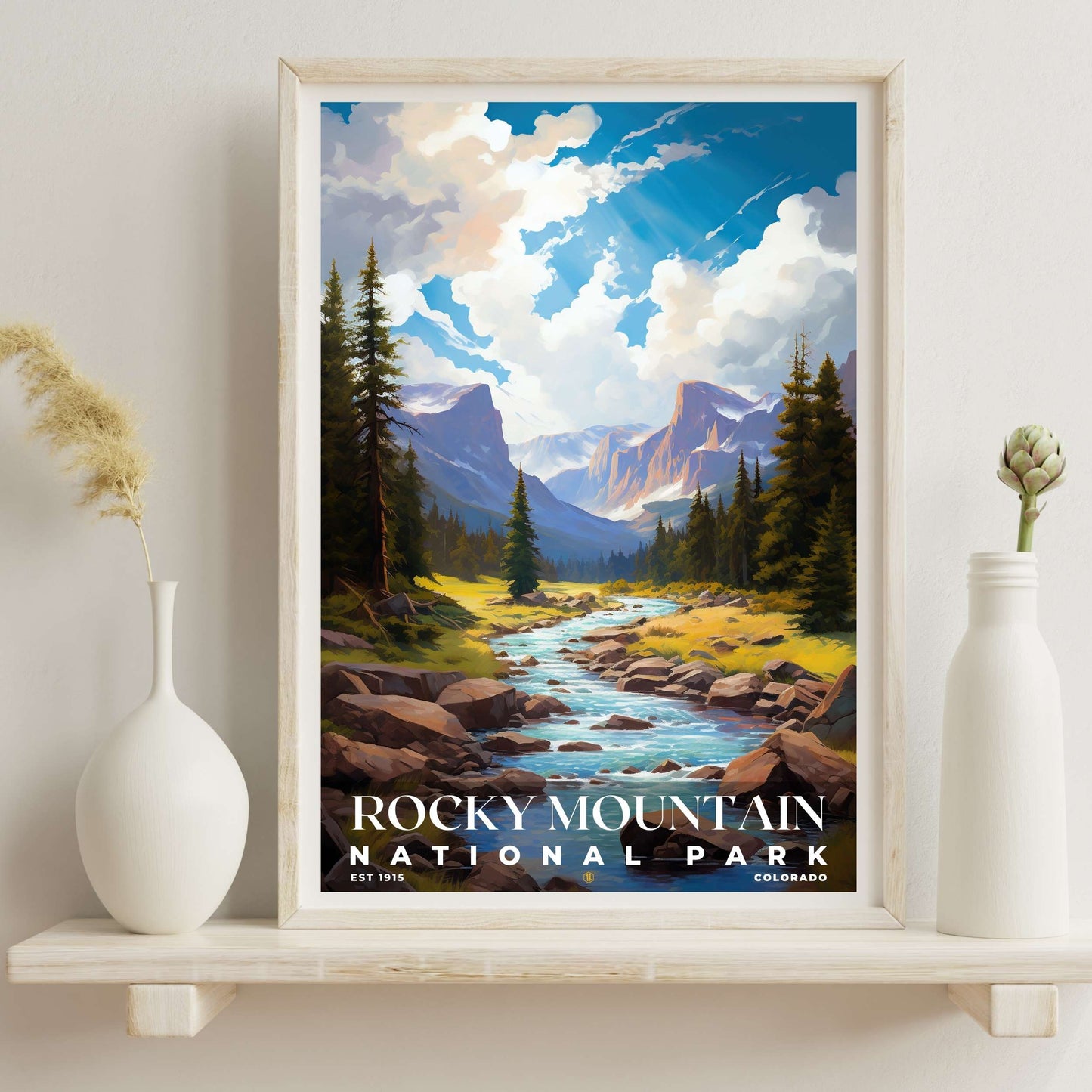 Rocky Mountain National Park Poster | S06