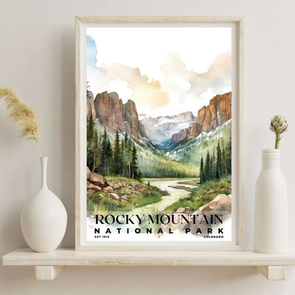 Rocky Mountain National Park Poster | S04